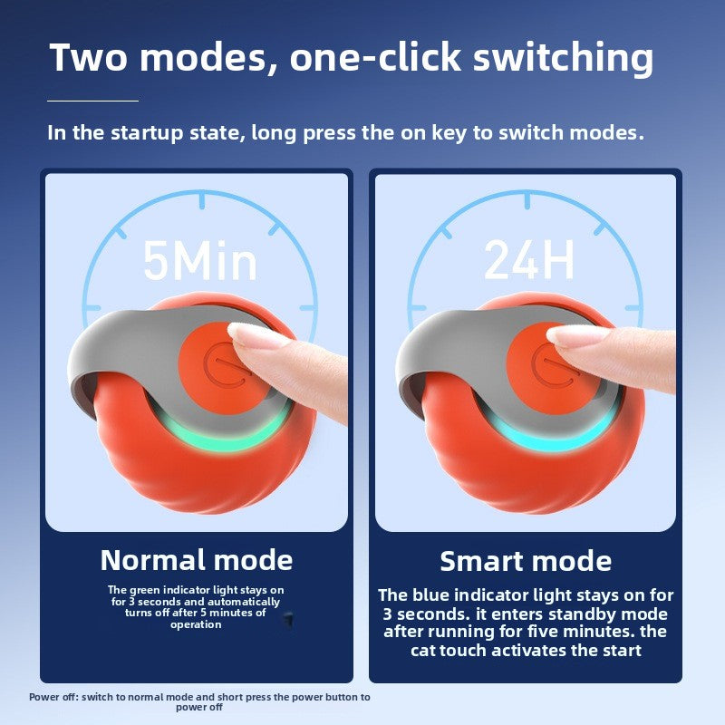 Smart Interactive Cat Toy with Automatic Motion